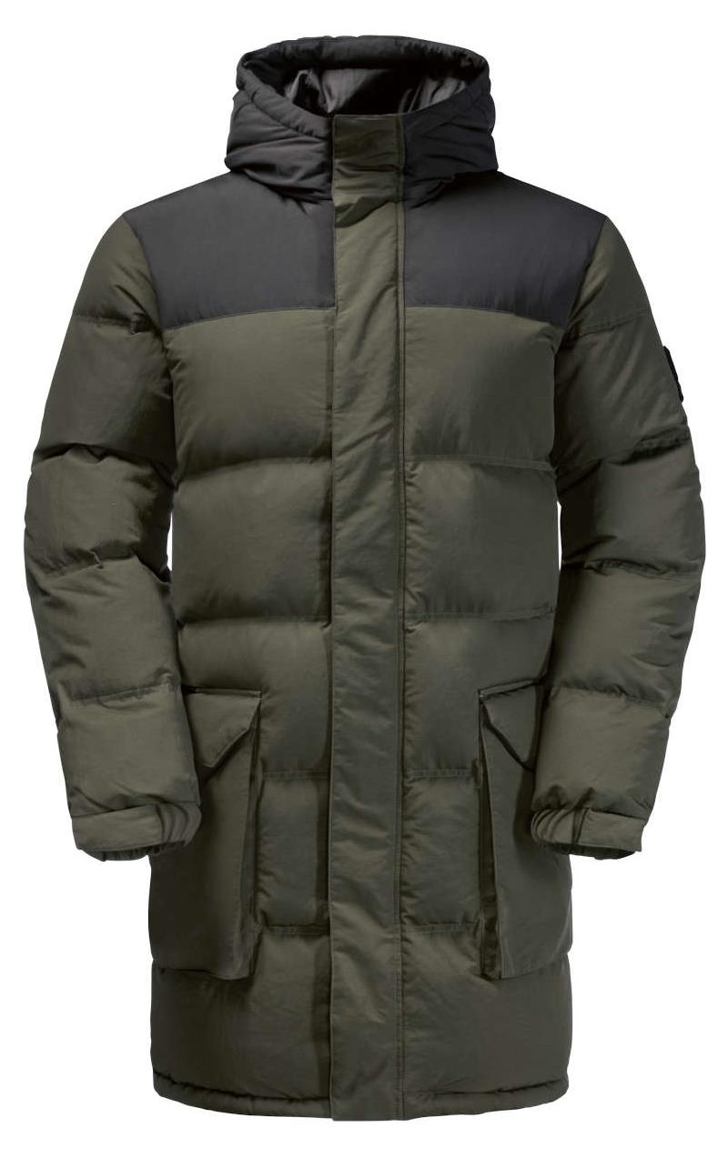 Jack Wolfskin Mens Alex Long Down Jacket-1